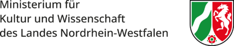 Gefördert vom Ministerium für Kultur und Wissenschaft des Landes Nordrhein-Westfalen